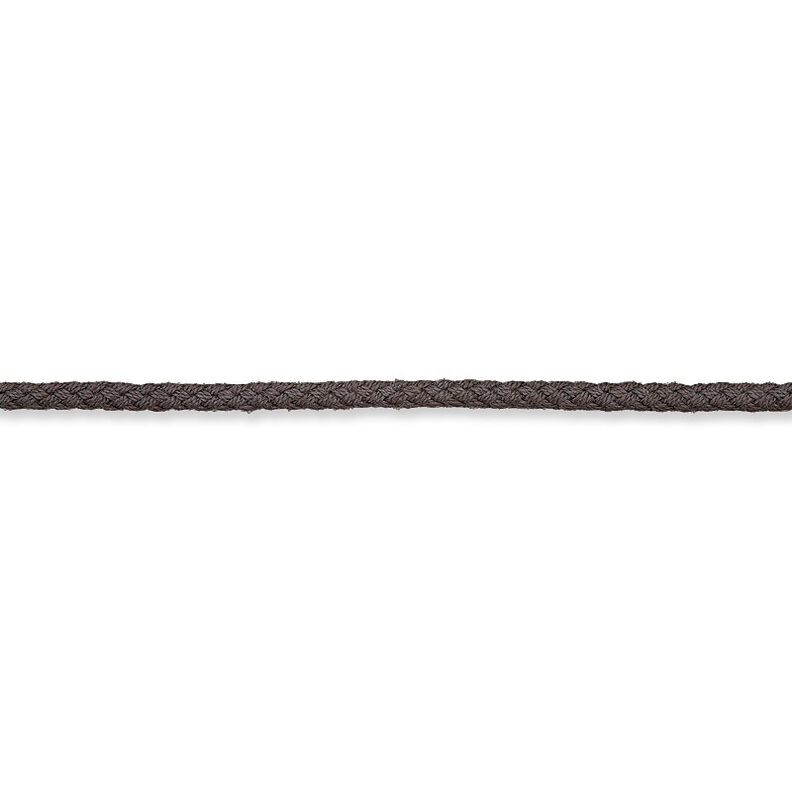 Cordoncino in cotone [Ø 3 mm] – grigio scuro,  image number 2