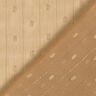 Chiffon Dobby gessato metallizzato – beige scuro/argento effetto metallizzato,  thumbnail number 4