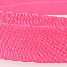 Nastro in sbieco Polycotton [20 mm] – fucsia neon, 