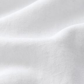 Leggero misto lino prelavato – bianco, 