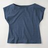 jersey di cotone medio tinta unita – blu oceano,  thumbnail number 9