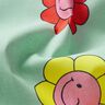 cotone rivestito Fiori allegri | Poppy Fabrics – menta/giallo limone,  thumbnail number 3