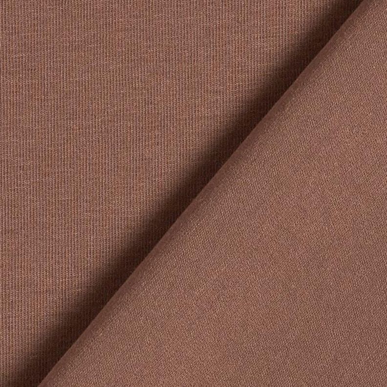 GOTS jersey di cotone | Tula – marrone,  image number 3