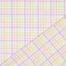 seersucker Misto cotone Quadri colorati – bianco/violetto pastello,  thumbnail number 4