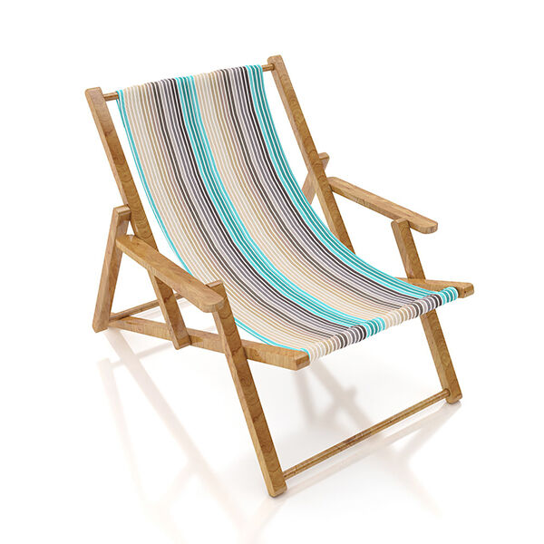 Outdoor Tessuto per sedia a sdraio Righe longitudinali, 44 cm, image number 4