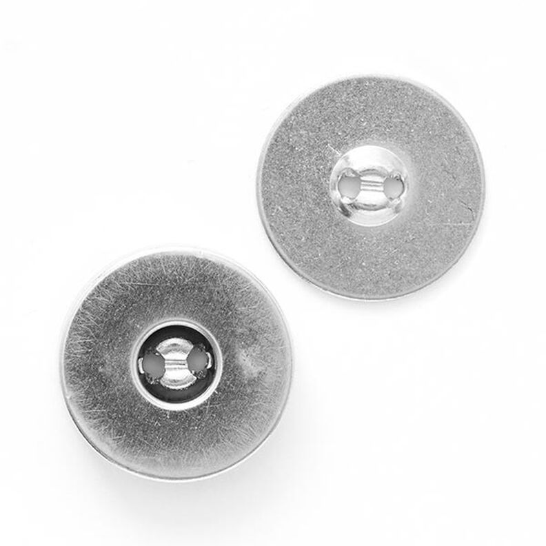 bottone magnetico [  Ø18 mm ] – argent metallica,  image number 2