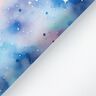 tessuto per impermeabili Cielo stellato all'acquerello stampa digitale – blu ghiaccio/lilla bluastro,  thumbnail number 5