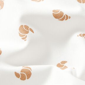 popeline di cotone Croissant – avorio, 