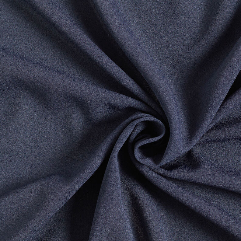 georgette increspato – nero-azzurro,  image number 1