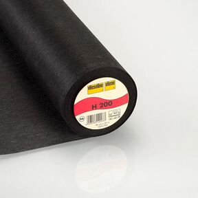 H 200 Interfodera termoadesiva | Fliselina – nero, 