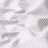 popeline di cotone righe, tinto in filo – grigio/bianco,  thumbnail number 2