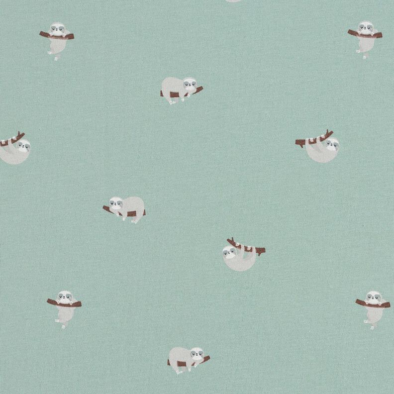 jersey di cotone bradipi – menta chiaro, image number 1