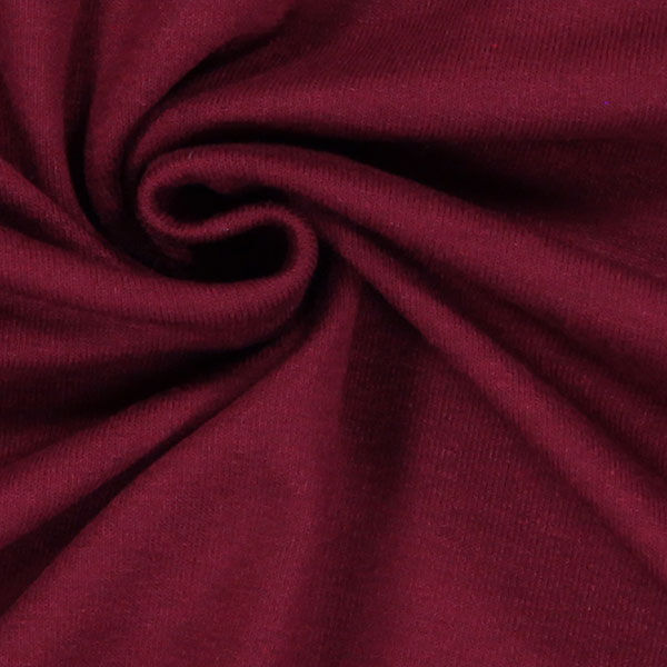 jersey di viscosa medio – rosso Bordeaux, image number 2