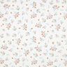 GOTS mussolina / tessuto doppio increspato Graziosi fiorellini  | Poppy Fabrics – avorio/arancione,  thumbnail number 1