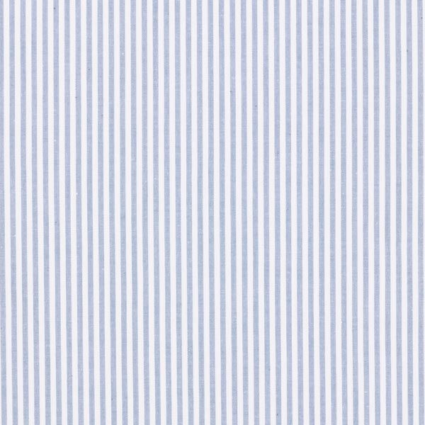 popeline di cotone righe, tinto in filo – colore blu jeans/bianco,  image number 1