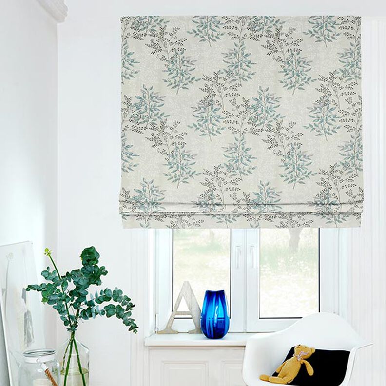 tessuto arredo tessuto canvas rami – naturale,  image number 6