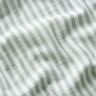mussolina / tessuto doppio increspato double face Righe – canna palustre/bianco,  thumbnail number 2