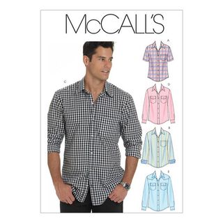 camicia da uomo, McCalls 6044 | 34 - 44 | 46 - 56, 