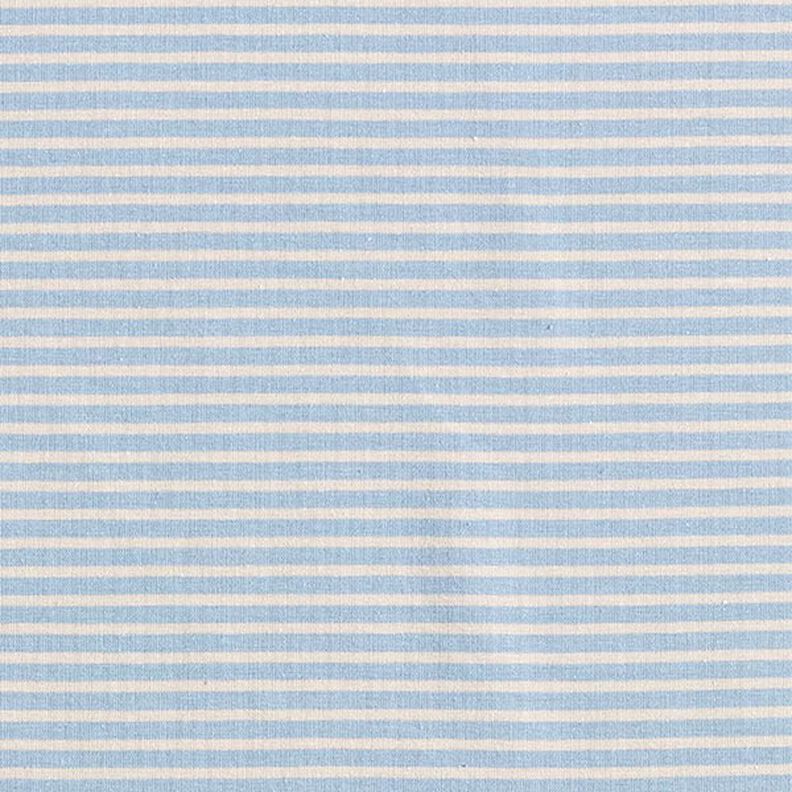 Jersey in cotone a righe sottili – anacardo/azzurro,  image number 1