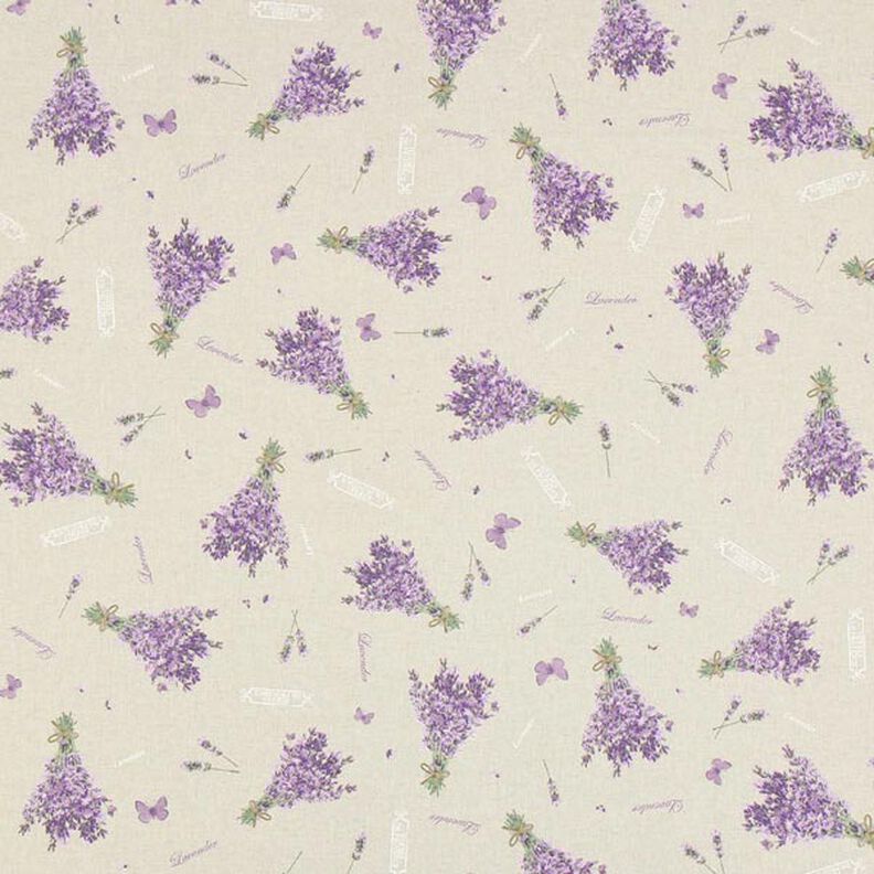 Mezzo panama Mazzo di lavanda – naturale, image number 1
