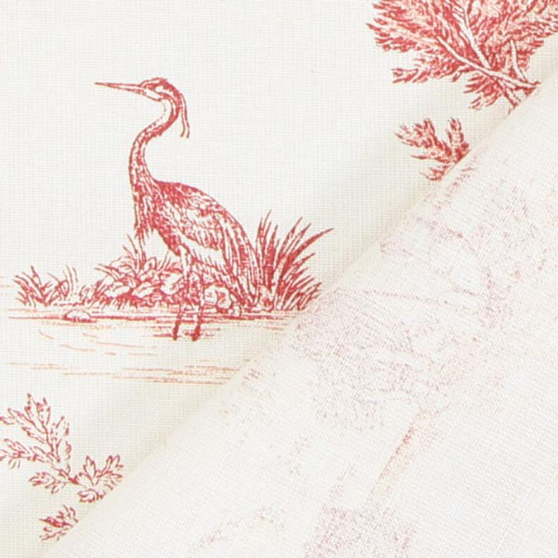 tessuto in cotone Mini Pastorale 280 cm – rosso,  image number 3
