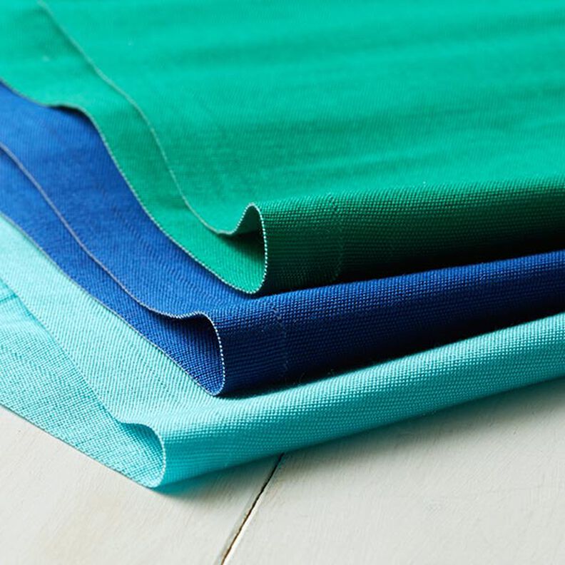 Outdoor Tessuto per sedia a sdraio Tinta unita 45 cm – azzurro,  image number 3