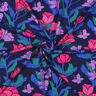 Lenzing Ecovero™ Amira Floral | Nerida Hansen – blu notte/rosa fucsia acceso,  thumbnail number 3