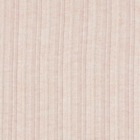 Maglia a coste in tinta unita – rosé, 