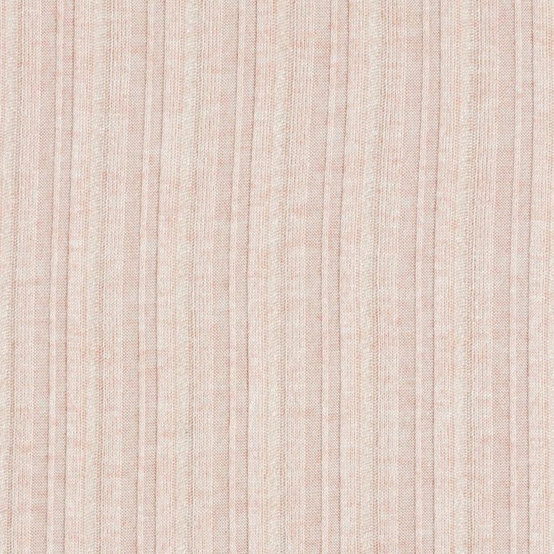 Maglia a coste in tinta unita – rosé,  image number 1