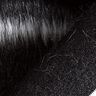 ecopelliccia Righe trasversali – nero/bianco lana,  thumbnail number 4