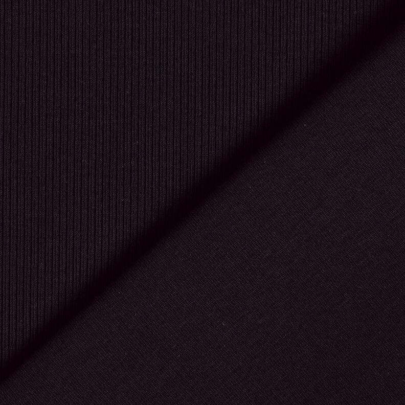 jersey a coste costolette sottili 2-1-1-1 – nero,  image number 3