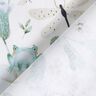 popeline di cotone Vita allo stagno stampa digitale – bianco/azzurro baby,  thumbnail number 4