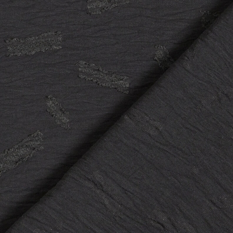 Jacquard Dobby a righe – nero,  image number 5