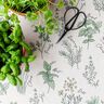 tessuto arredo mezzo panama erbe aromatiche – naturale/verde,  thumbnail number 6