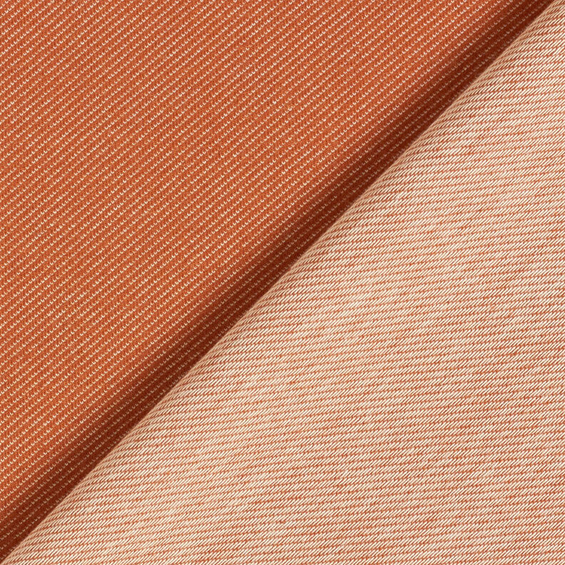 jersey di cotone Aspetto jeans – terracotta,  image number 3