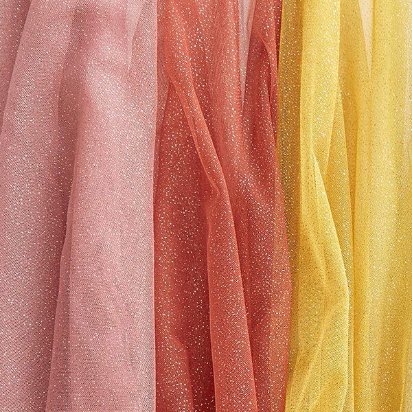 tulle glitter Royal – rosa anticato/oro,  image number 5