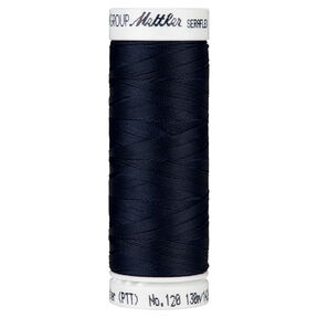 Cucirino Seraflex per cuciture elastiche (0821) | 130 m | Mettler – blu notte, 