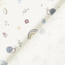 jersey di cotone Chiocciole, funghi e arcobaleni  – bianco lana,  thumbnail number 4