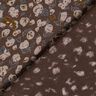 jersey di viscosa, fiorellini autunnali – marrone,  thumbnail number 4