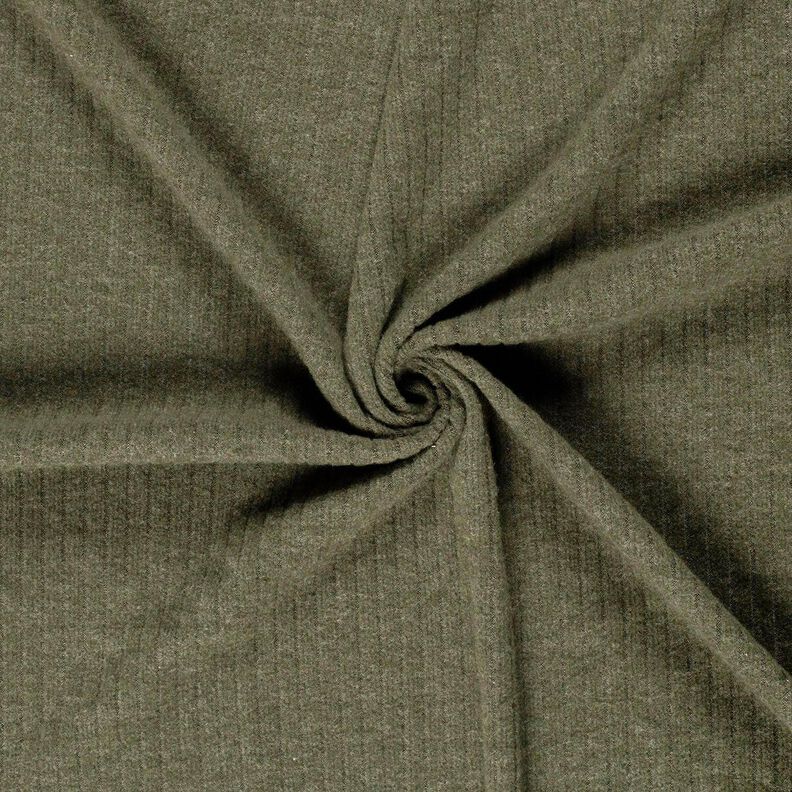 Maglia a coste super morbida – pino scuro, image number 3