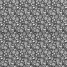 Cretonne di cotone piccoli motivi paisley – grigio scuro,  thumbnail number 1