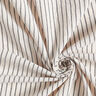 tessuto per camicette Misto cotone righe ampie – bianco lana/nero,  thumbnail number 3