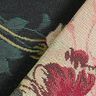 tessuto arredo gobelin Mazzi di fiori – nero/rosso carminio,  thumbnail number 4