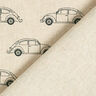 tessuto arredo mezzo panama, mini maggiolino VW – naturale/nero,  thumbnail number 4