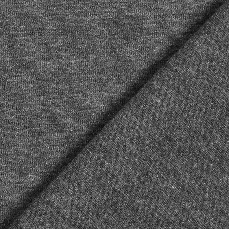 jersey di cotone medio mélange – antracite,  image number 3