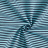 tessuto per polsini Righe tubolari – blu cielo/blu notte,  thumbnail number 3
