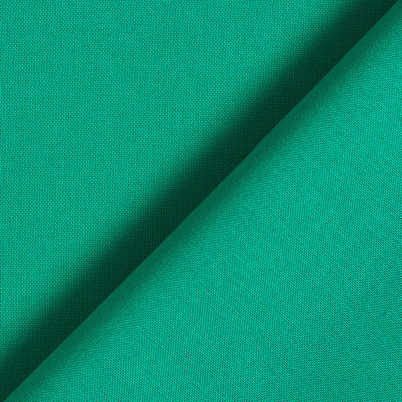 tessuto in cotone cretonne tinta unita – verde ginepro, image number 3