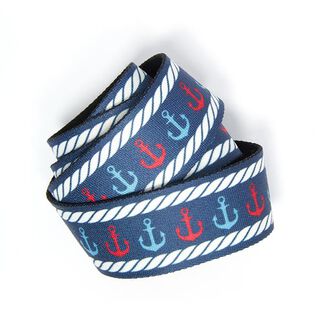 Gros grain stile navy | nostra produzione - blu navy, 