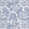 tessuto arredo tessuti canvas romanticismo – bianco/blu,  thumbnail number 1