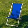 Outdoor Tessuto per sedia a sdraio Tinta unita 44 cm – blu reale,  thumbnail number 4